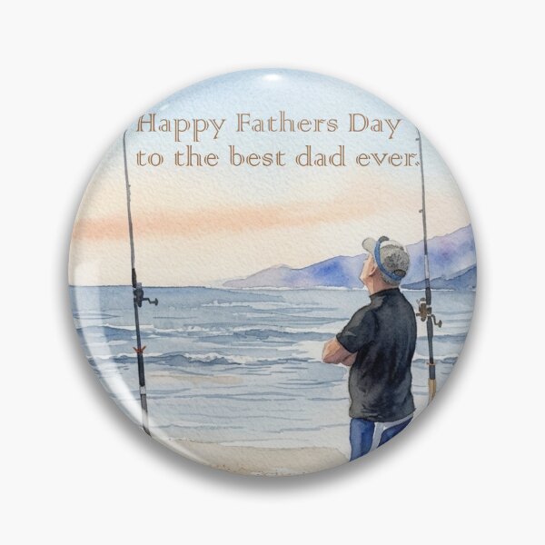 Item preview, Happy Fathers Day, fishing of Kapiti coast designed and sold by carole hirst.