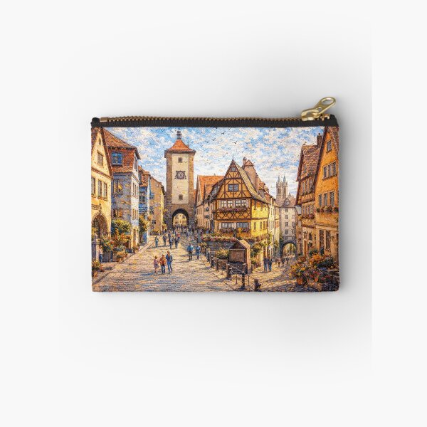 Item preview, A painting of Rothenburg, Germany – A Beautiful town in Europe. designed and sold by GalleryKauffeld.