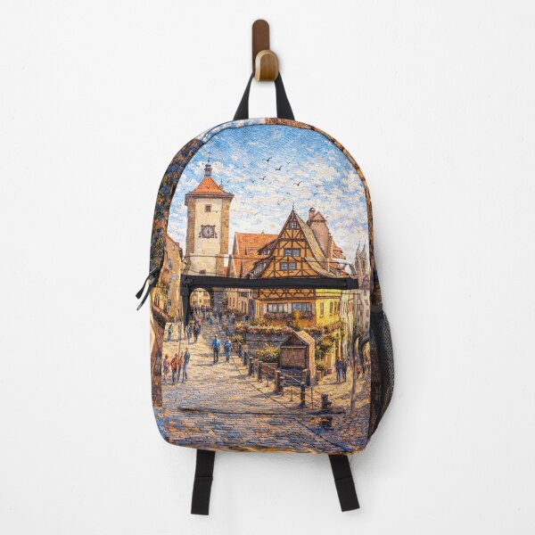Item preview, A painting of Rothenburg, Germany – A Beautiful town in Europe. designed and sold by GalleryKauffeld.
