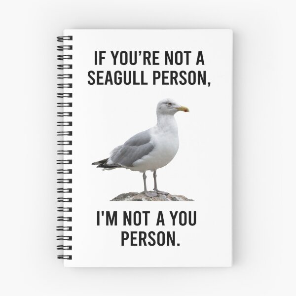 Item preview, Seagull If you're not a dog person im not a you person dogs lover funny sarcastic sarcasm parody christmas birthday designed and sold by CheeseBlueprint.