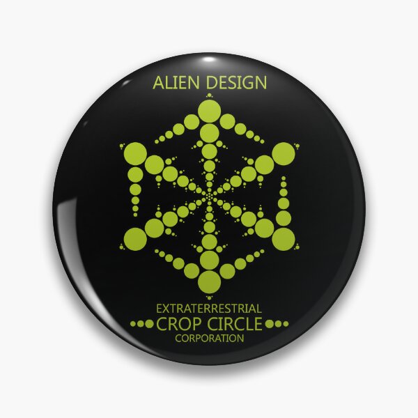 Item preview, Extraterrestrial Crop Circle Corporation Alien Design 5 designed and sold by MagicEyesOnly.