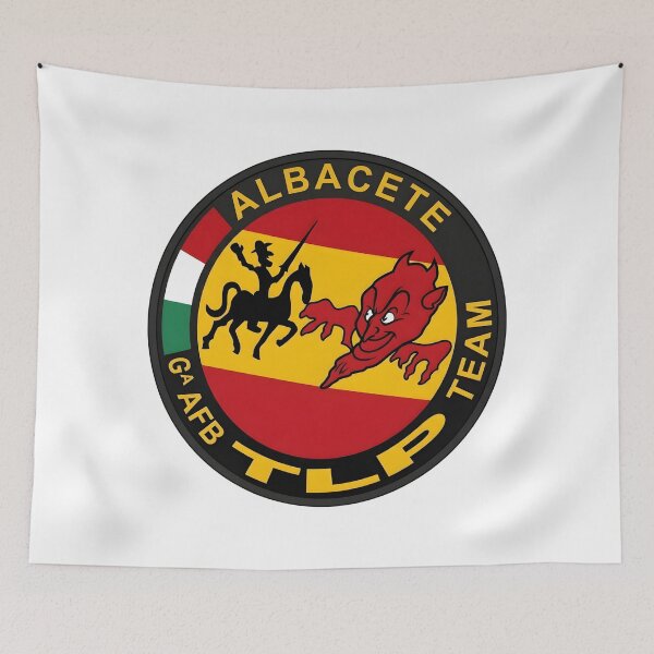 Item preview, Italian Air Force 6° Stormo TLP Albacete Team Patch designed and sold by CharlieDesings.