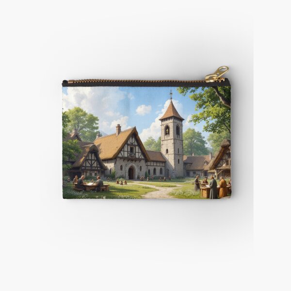 Item preview, Village on the Way of St. James (Middle Ages) designed and sold by jefboutique6150.