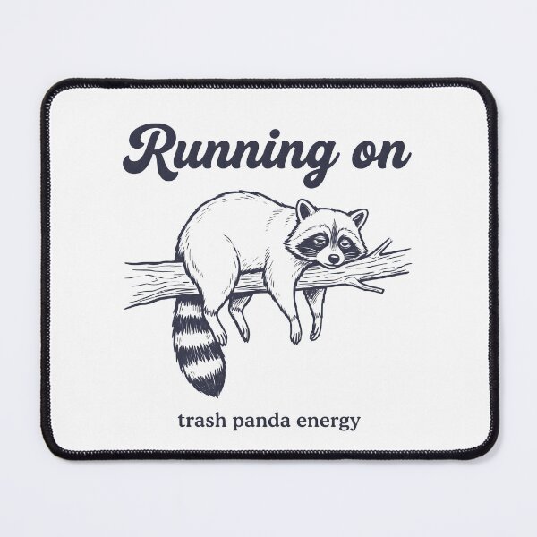 Item preview, Raccoon Trash Panda Energy Funny Animal T-Shirt designed and sold by StickerNestYou.