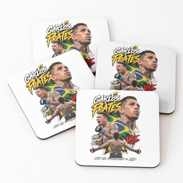 Item preview, Carlos Prates “The Nightmare” MMA Fighter Brazilian Muay Thai Kickboxing UFC Style designed and sold by CatLovers Studio.