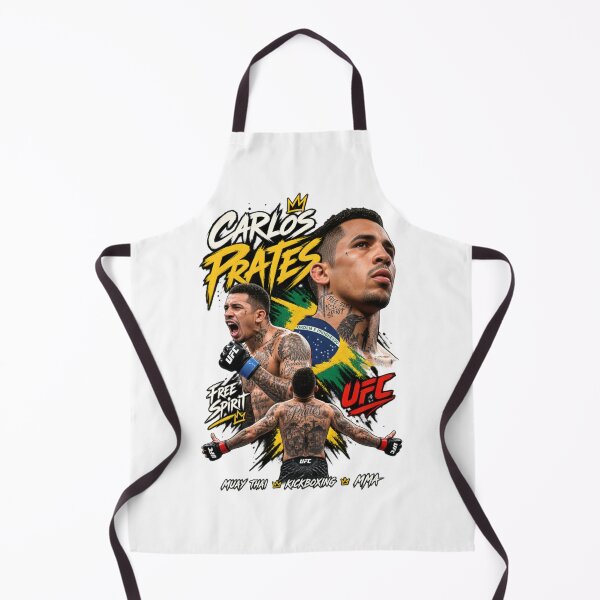 Item preview, Carlos Prates “The Nightmare” MMA Fighter Brazilian Muay Thai Kickboxing UFC Style designed and sold by CatLovers Studio.
