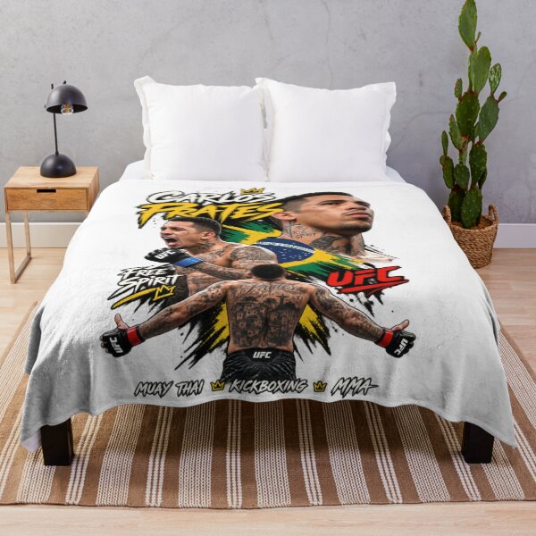 Item preview, Carlos Prates “The Nightmare” MMA Fighter Brazilian Muay Thai Kickboxing UFC Style designed and sold by CatLovers Studio.