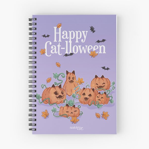 Item preview, Happy Cat-lloween - Halloween pumpking cats designed and sold by Narieletart.