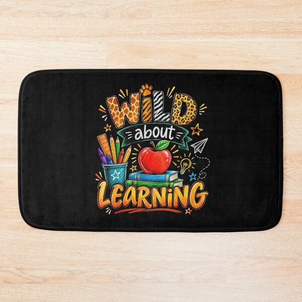 Item preview, Wild About Learning Back to School Safari Teacher designed and sold by NoeValdric.
