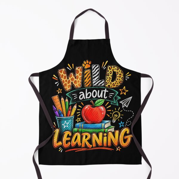 Item preview, Wild About Learning Back to School Safari Teacher designed and sold by NoeValdric.