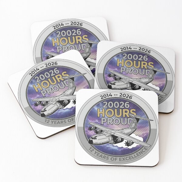 Item preview, A400M Atlas Flight Milestone 20000 Flight Hours Patch designed and sold by CharlieDesings.