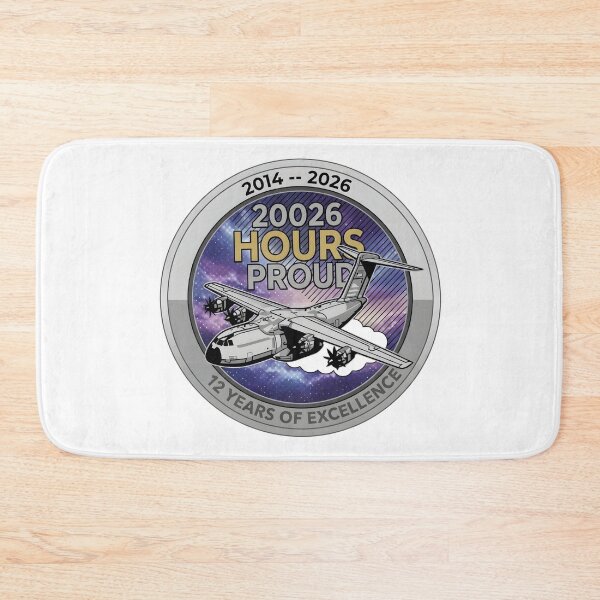 Item preview, A400M Atlas Flight Milestone 20000 Flight Hours Patch designed and sold by CharlieDesings.