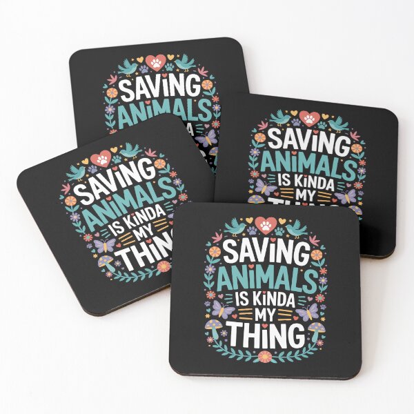 Item preview, SAVING ANIMALS IS KINDA MY THING designed and sold by jkrphoto.