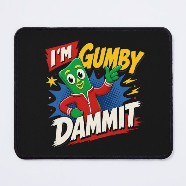 Item preview, I'm Gumby Dammit Funny designed and sold by ClotheDesigng.