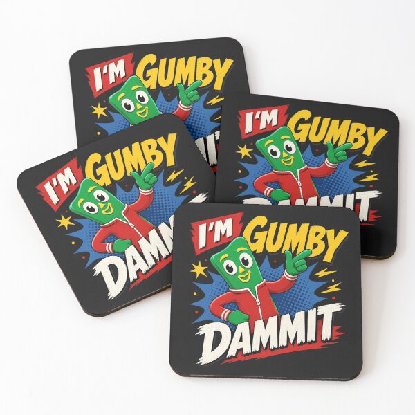 Item preview, I'm Gumby Dammit Funny designed and sold by ClotheDesigng.
