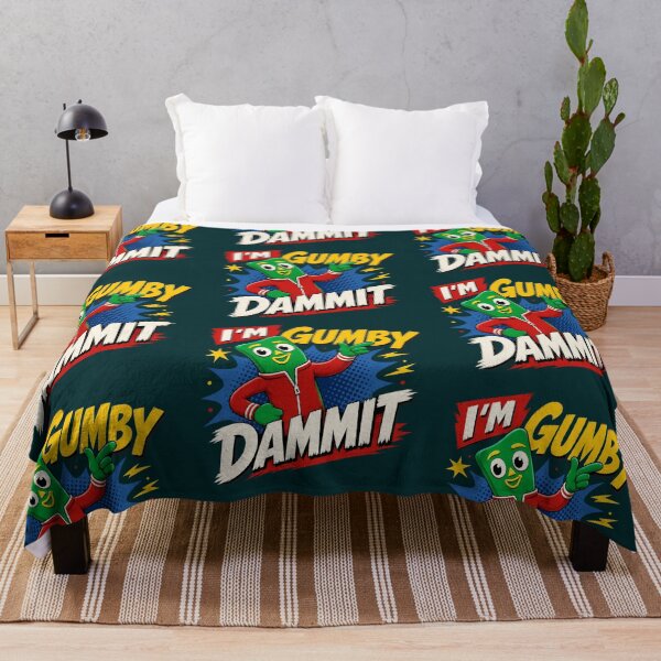 Item preview, I'm Gumby Dammit Funny designed and sold by ClotheDesigng.