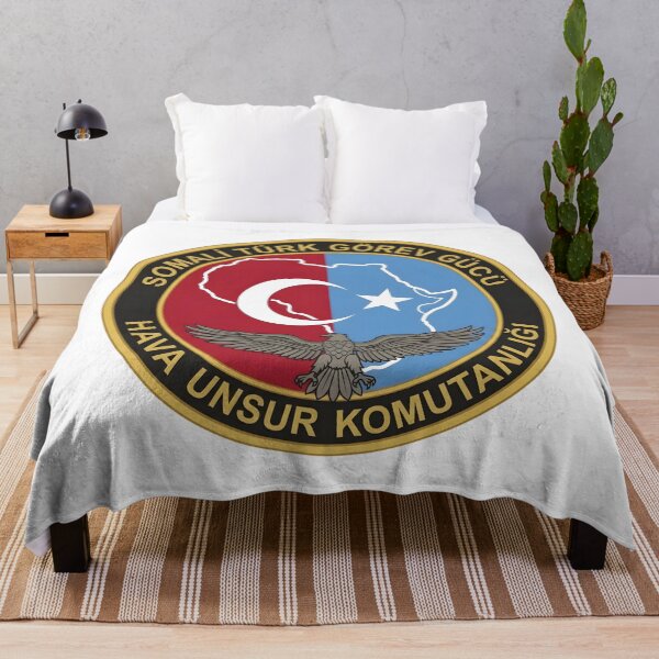 Item preview, Somalia Turkish Task Force Air Element Command Patch designed and sold by CharlieDesings.