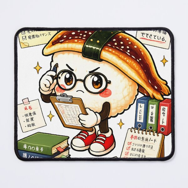 Item preview, Organized Eel Sushi Sticker designed and sold by OddGarage.