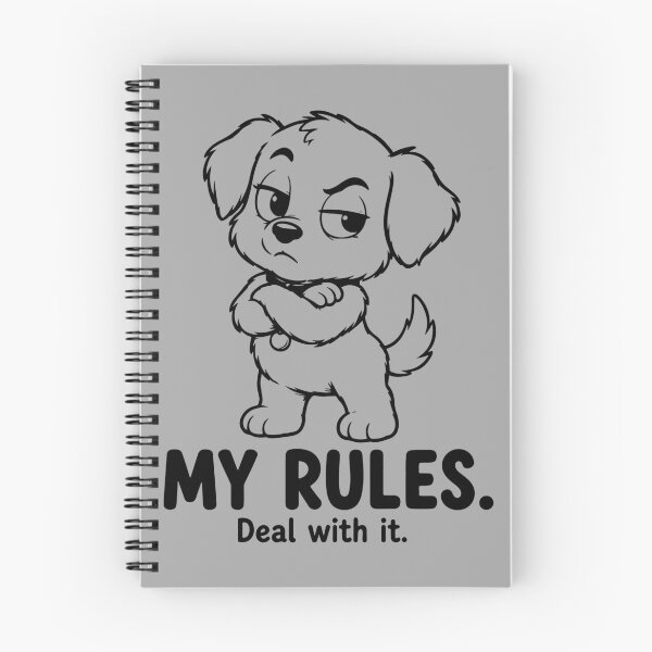 Item preview, My Rules Funny Dog – Deal With It designed and sold by Sed94.