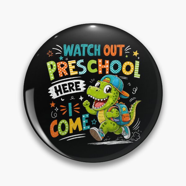 Item preview, Watch Out Preschool Here I Come Dinosaur First Day of School designed and sold by NoeValdric.
