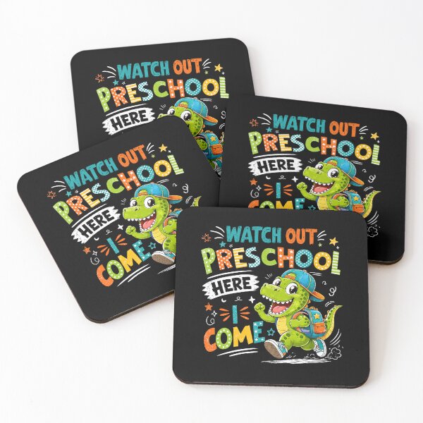 Item preview, Watch Out Preschool Here I Come Dinosaur First Day of School designed and sold by NoeValdric.
