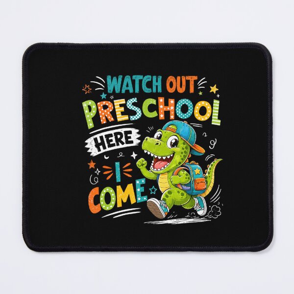 Item preview, Watch Out Preschool Here I Come Dinosaur First Day of School designed and sold by NoeValdric.