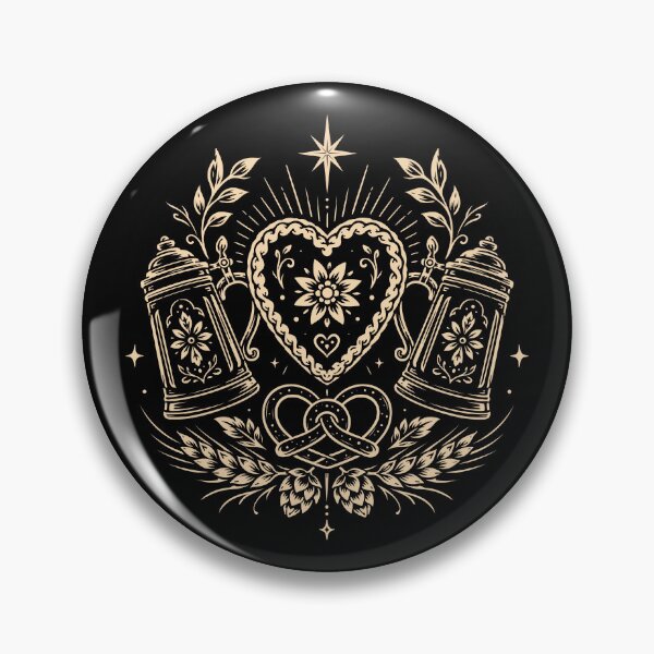 Item preview, Gingerbread Heart Beer Festival - October Festival Tradition designed and sold by Christine Krahl.