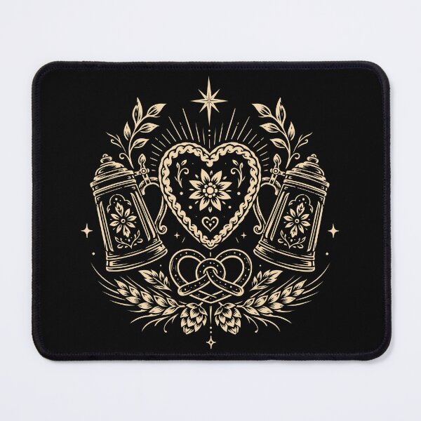 Item preview, Gingerbread Heart Beer Festival - October Festival Tradition designed and sold by Christine Krahl.