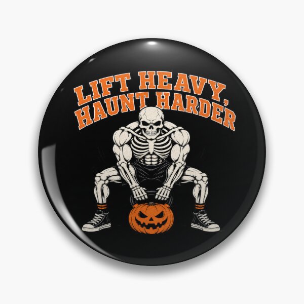 Item preview, Lift Heavy Haunt Harder Shirt, Comfort Colors® Skeleton Gym Tee, Funny Halloween Fitness Workout Graphic designed and sold by TshirtsLabs.