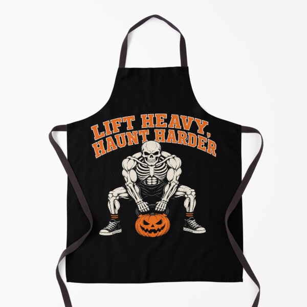 Item preview, Lift Heavy Haunt Harder Shirt, Comfort Colors® Skeleton Gym Tee, Funny Halloween Fitness Workout Graphic designed and sold by TshirtsLabs.