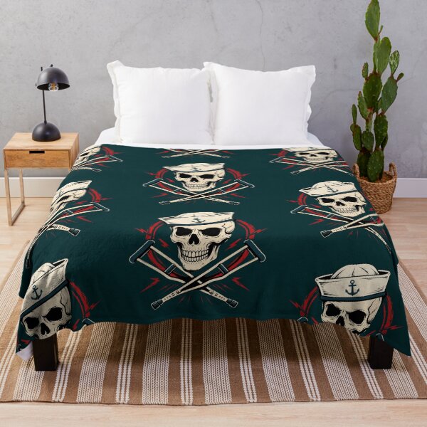 Item preview, Vintage Sailor Skull Crossbones designed and sold by ClotheDesigng.