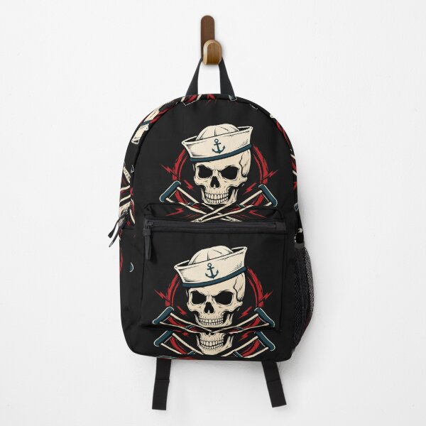 Item preview, Vintage Sailor Skull Crossbones designed and sold by ClotheDesigng.