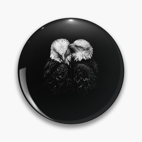 Item preview, Jackie & Shadow - Big Bear Bald Eagle Couple designed and sold by ViniBall.