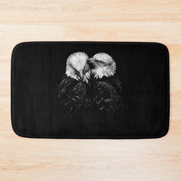 Item preview, Jackie & Shadow - Big Bear Bald Eagle Couple designed and sold by ViniBall.