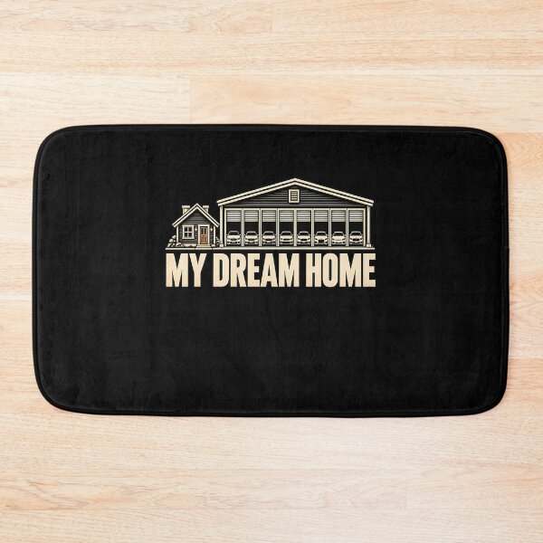 Item preview, My Dream Home – Funny Car Lover Dream Garage Automotive Enthusiast Design designed and sold by PosiMCreations.