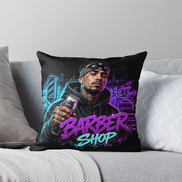 Item preview, Purple Neon Barber Shop Graffiti Streetwear designed and sold by Barber MD Culture.