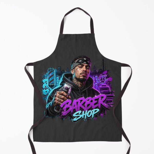 Item preview, Purple Neon Barber Shop Graffiti Streetwear designed and sold by Barber MD Culture.
