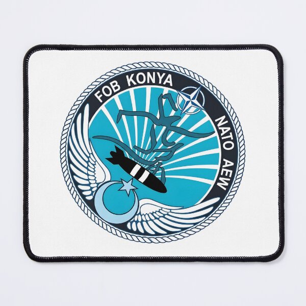 Item preview, NATO Airborne Early Warning FOB Konya Patch designed and sold by CharlieDesings.