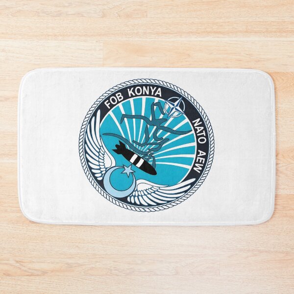Item preview, NATO Airborne Early Warning FOB Konya Patch designed and sold by CharlieDesings.