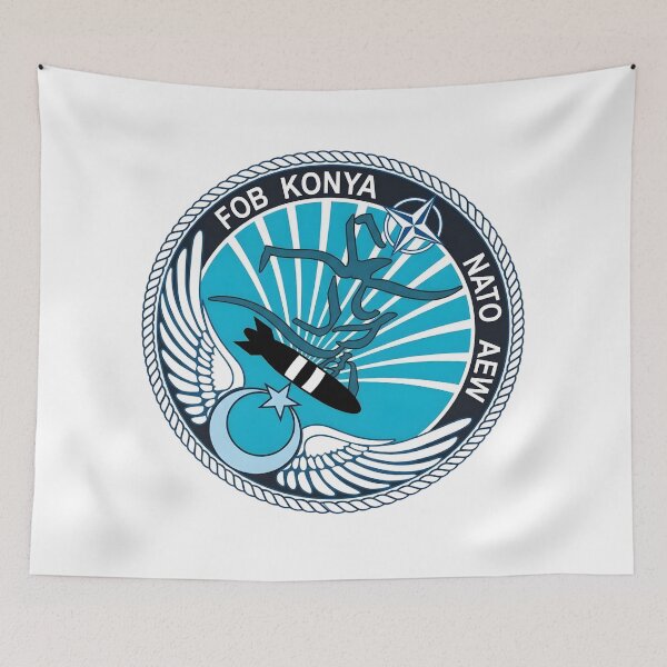 Item preview, NATO Airborne Early Warning FOB Konya Patch designed and sold by CharlieDesings.