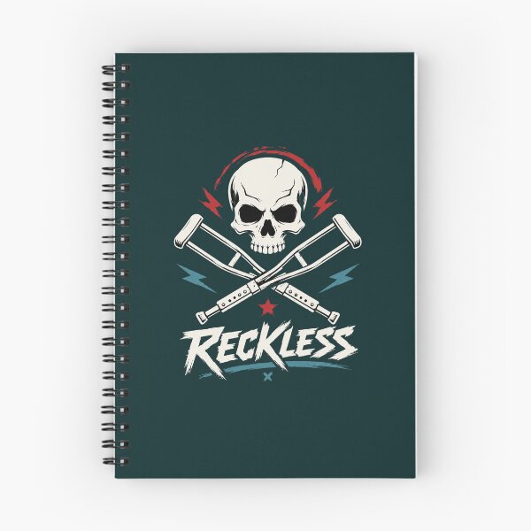 Item preview, Reckless Skull Crossbones designed and sold by ClotheDesigng.