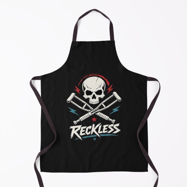 Item preview, Reckless Skull Crossbones designed and sold by ClotheDesigng.
