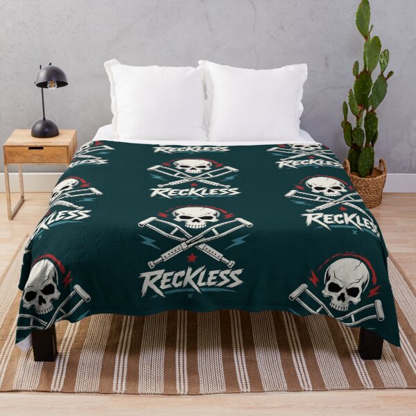 Item preview, Reckless Skull Crossbones designed and sold by ClotheDesigng.