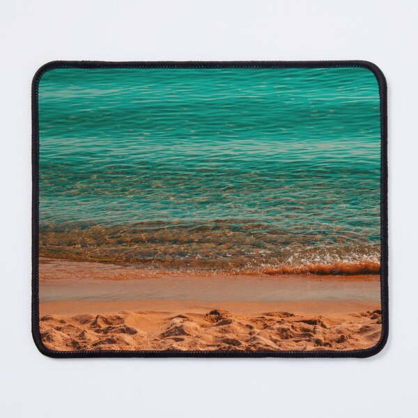 Item preview, Emerald Ocean Waves on Sandy Beach Shoreline designed and sold by Nightwindow.