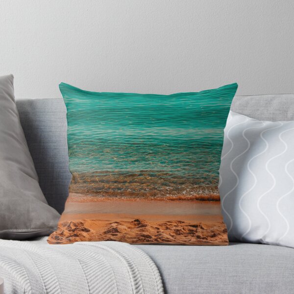 Item preview, Emerald Ocean Waves on Sandy Beach Shoreline designed and sold by Nightwindow.
