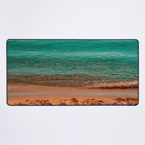 Item preview, Emerald Ocean Waves on Sandy Beach Shoreline designed and sold by Nightwindow.