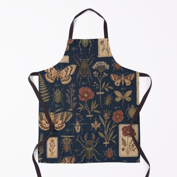 Item preview, Vintage Entomology and Botanical Specimen Chart Dark Academia designed and sold by QCena.