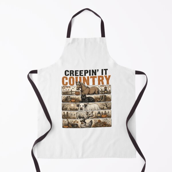 Item preview, Creepin' It Country Halloween Farm Scene designed and sold by cerima.