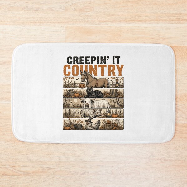 Item preview, Creepin' It Country Halloween Farm Scene designed and sold by cerima.