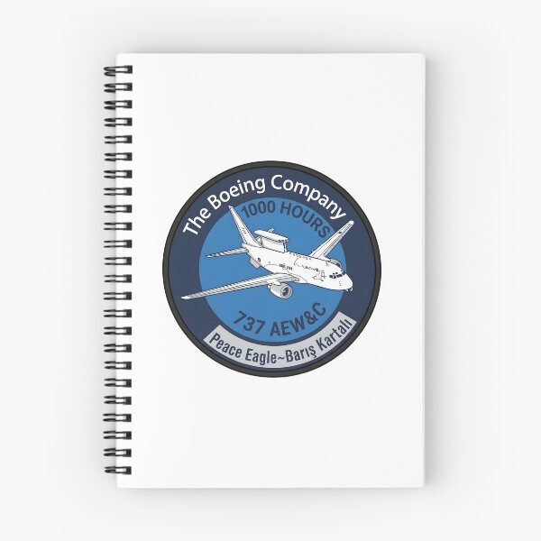 Item preview, Boeing 737 AEW&C Peace Eagle 1000 Flight Hours Patch designed and sold by CharlieDesings.